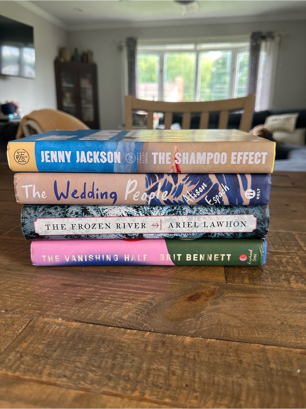 Book Stack 4 Hard Backs That I Loved